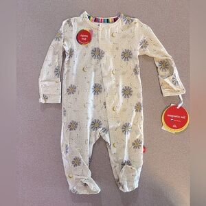NWT: Magnetic Me Footie Onesie 0-3 months